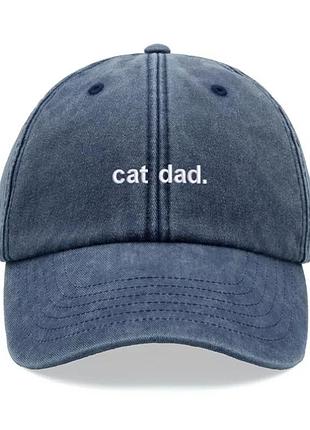 Кепка / бейсболка cat dad