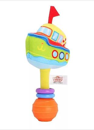 Іграшка брязкальце jollybaby, корабель