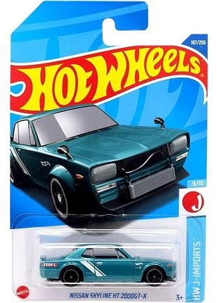 Машинка hot wheels nissan skyline ht 2000gt-x