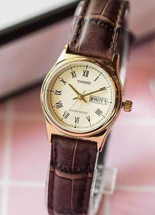 Годинник жіночий casio ltp-v006gl-9b timeless collection