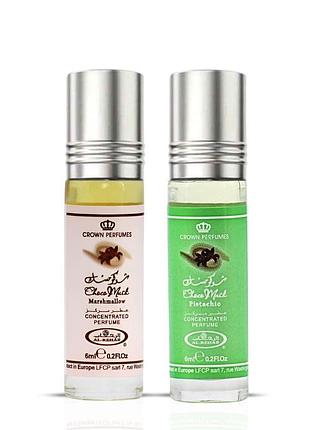 Набор духов choco musk pistachio marshmallow al-rehab 12 мл