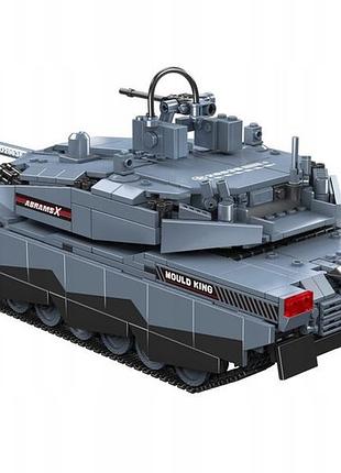 Конструктор танк абрамс abrams x mould king technik 20036 для взрослых и детей 1192 дет cовместимый с lego лего техник военная 2