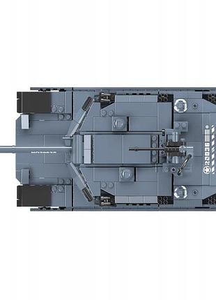 Конструктор танк абрамс abrams x mould king technik 20036 для взрослых и детей 1192 дет cовместимый с lego лего техник военная 3