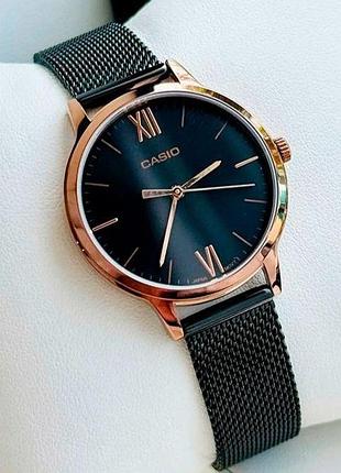 Часы женские casio ltp-e157mrb-1b timeless collection