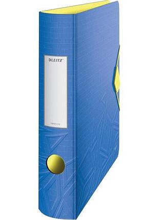 Leitz 11160020 качественная папка 180° active urban chic a4, закругленный корешок, ширина 8,2 см, эластичная