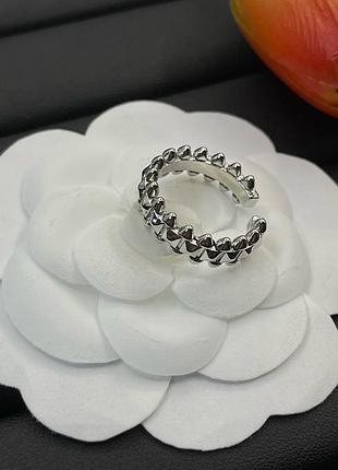 Кольцо картье кольцо clash ring silver люкс качество