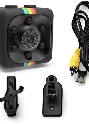 Миникамера sports hd dv sq11 mini dv camera. мини камера sq11 с ночной съемкой и датчиком движения, 140° for home