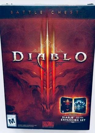 Diablo iii battle chest, б/у, английская версия - диск для pc
