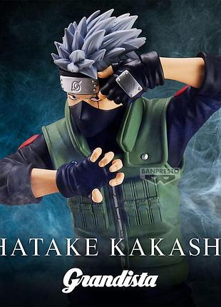 Фигурка какаши хатаке bandai grandista из аниме наруто: ураганные хроники