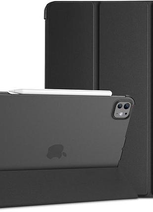 Чохол procase для 11-дюймового ipad pro (m5/m4) 2025/2024, легкий тонкий жорсткий захисний чохол smart case - чорний