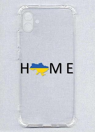 Чохол з потовщеними кутами на samsung galaxy a07 (a075) дім україна (принт 72)