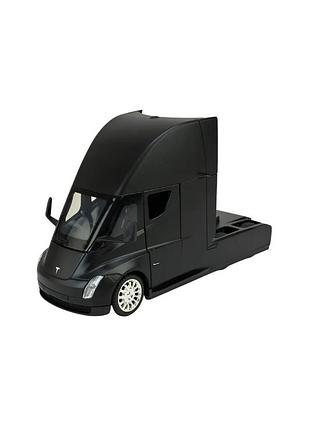Машина металлическая модели тесла tesla semi truck автопром ap7731
