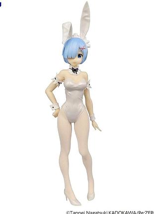 Фигурка рем furyu bicute bunnies white pearl color ver. из аниме ре:зеро