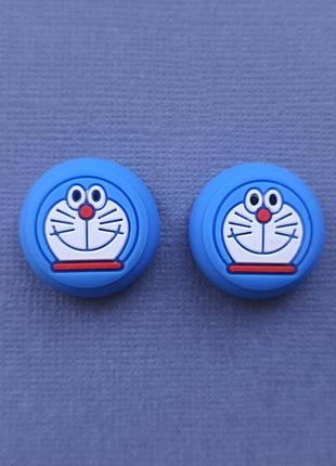 Накладки силиконовые doraemon для джойстиков ps4 ps5 xbox one x s