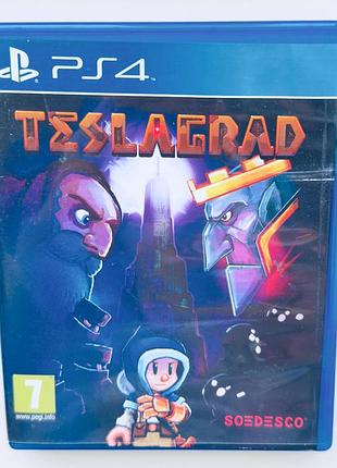 Teslagrad, б/у, русские субтитры - диск для playstation 4