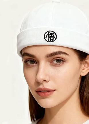 Кепка без козырька / шапка бини / docker cap / докерка