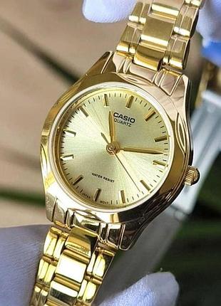 Годинник жіночий casio ltp-1275g-9a timeless collection