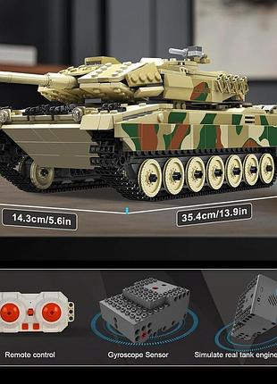 Конструктор танк леопард leopard 2 tank mould king technik 20020, для взрослых и детей, 1091 деталь 3