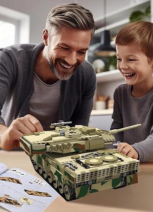 Конструктор танк леопард leopard 2 tank mould king technik 20020, для взрослых и детей, 1091 деталь 5