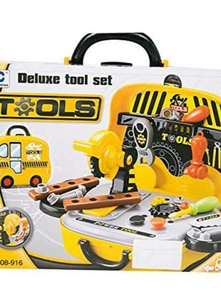 Детский чемодан с инструментами "tools bus" 2