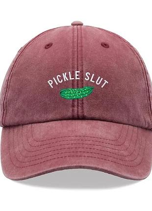 Кепка / бейсболка pickle slut
