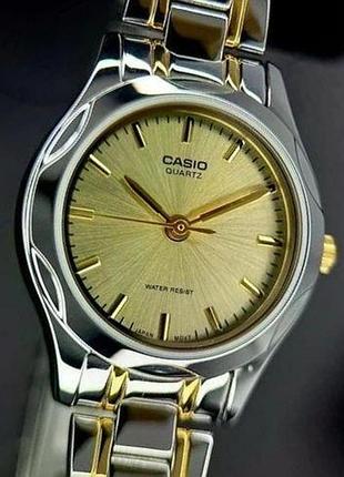 Годинник жіночий casio ltp-1275sg-9a timeless collection