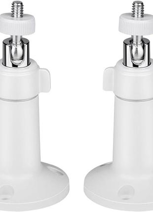 Настенный кронштейн для ring stick up cam и ring outdoor cam plus, с винтовыми настенными креплениями 1/4 дюйма, белый