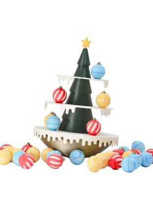 Подставка для игры рождественский баланс christmas balance game 3d печать