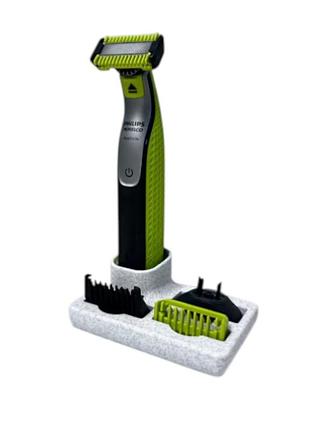 Подставка philips norelco oneblade с насадками 3d печать