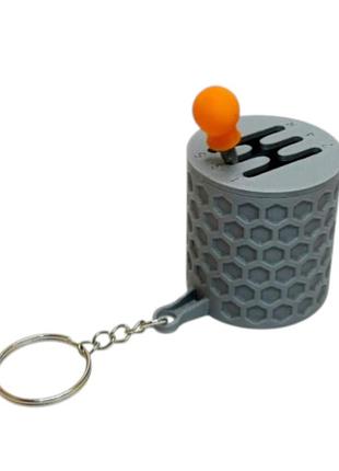 Ключ gearshift keychain v2 для стильного ношения 3d печать