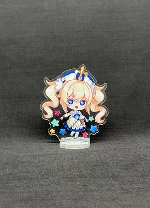 Акриловая коллекционная фигурка геншин импакт - genshin impact chibi барбара 10 см
