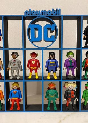 Подставка playmobil dc 3d печать 2
