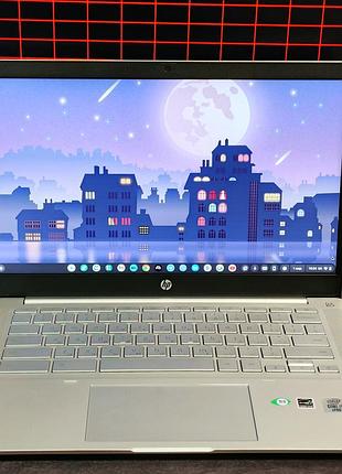 Ноутбук hp chromebook c640 intel core i5-10210u 8/64gb ips 14 full hd аудіосистема bang olufsen
