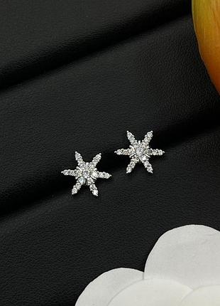 Серьги хефанг star ice lux