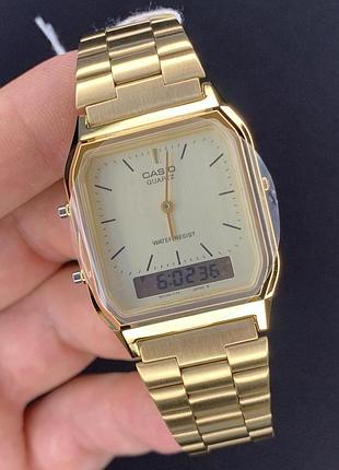 Мужские часы casio vintage edgy aq-230ga-9d