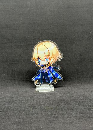 Акриловая коллекционная фигурка геншин импакт - genshin impact chibi дайнслейф 10 см