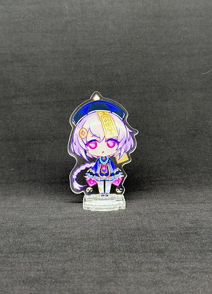 Акриловая коллекционная фигурка геншин импакт - genshin impact chibi ци ци 10 см