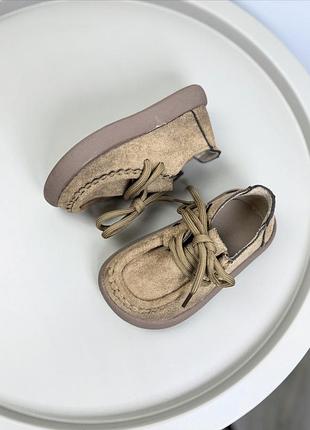 Туфли детские бежевые 1590 30
