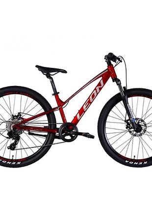 Велосипед al 26" leon super junior disk, рама 13" червоний (ops-ln-26-108)