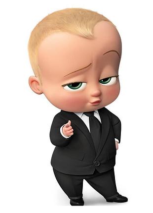Пластиковая ростовая фигура ростовая фигура босс-молокосос (the boss baby) 1500 мм