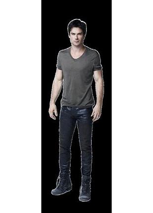 Пластиковая ростовая фигура 180 см, деймон сальваторе, damon salvatore, the vampire diaries