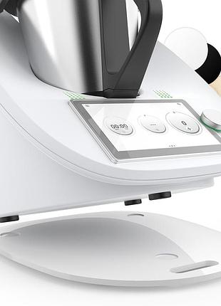 Подставная пластина cyeehxin для thermomix, высококачественный акрил, тефлоновые слайдеры, белый цвет, эргономичный дизайн