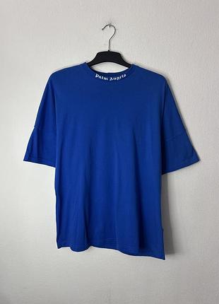 Palm angels classic logo over t-shirt  чоловіча футболка пальм