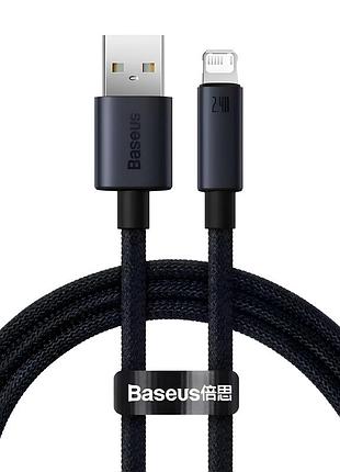 Кабель usb baseus lightning зі швидким заряджанням 2.4 a fast charge 1 метр