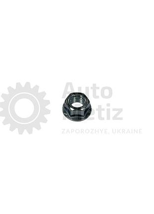Гайка (м12x1.75) з фланцем біла ключ 18 (клас міцності 8)