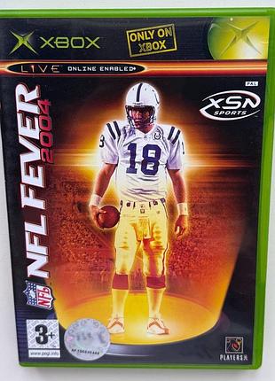 Nfl fever 2004, б/у, английская версия - диск для xbox original