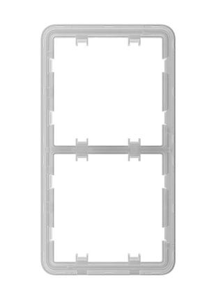 Рамка ajax frame (2 seats) vertical для розумного вертикального комбінованого вимикача світла lightswitch (26-00495)