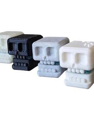 Skull key switch fidget toy брелок для снятия стресса 3d печать