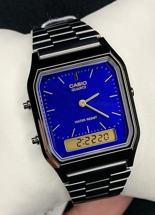 Мужские часы casio vintage edgy aq-230gg-2a