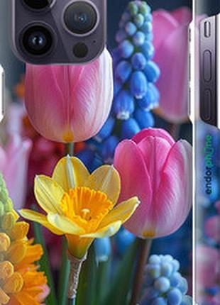 Чохол на iphone 14 pro max весняні квіти "6058m-2667-2448"